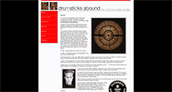 Desktop Screenshot of drumsticksabound.com